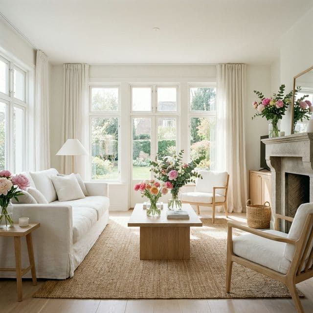 Professionally cleaned home